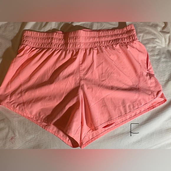 Women's Coral Shorts ATHLETIC SHORTS - Picture 3 of 3